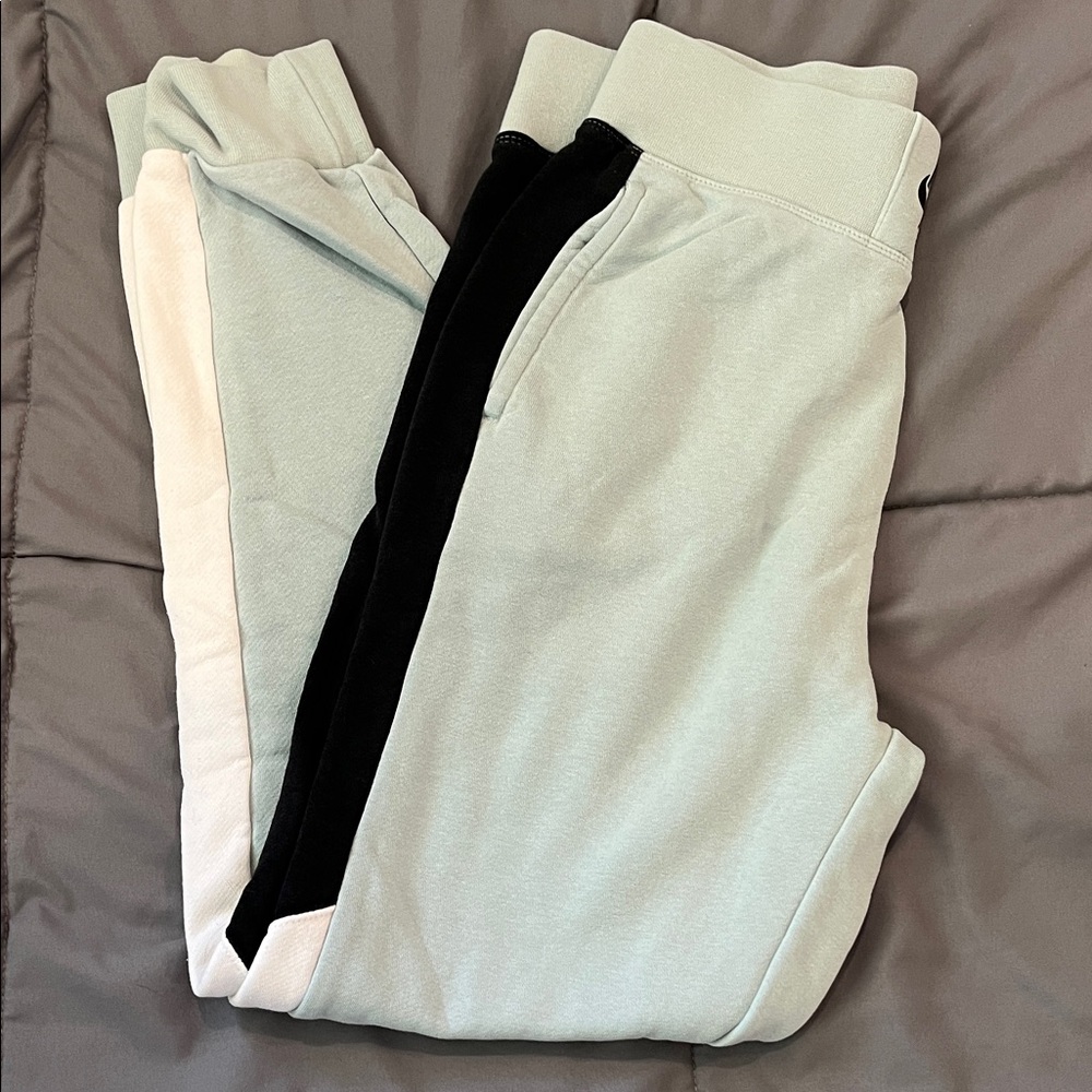Women's Nike Mint/Blue and Black Joggers